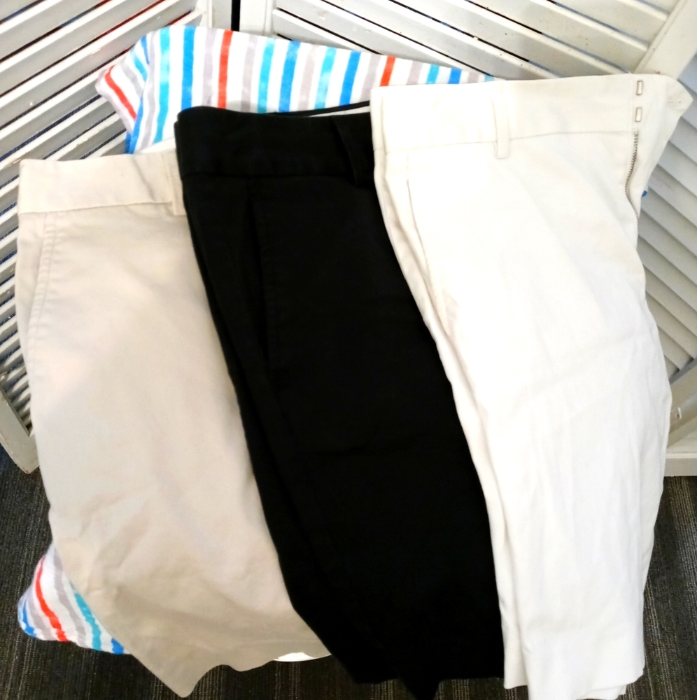 Trio of Banana Republic shorts
